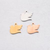 Stainless Steel Pendants 304 Stainless Steel Pigeon DIY Approx 1.7mm Sold By PC