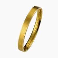 304 roestvrij staal Bangle, Ronde, gold plated, mode sieraden, gouden, 8mm, Binnendiameter:Ca 63mm, Verkocht door PC