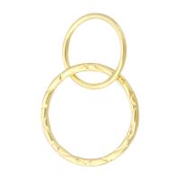 Gold-teli Összekapcsolása Ring, 14 Ezer aranytöltött, 26mm,12*12*1mm,16*16*1mm, Által értékesített PC