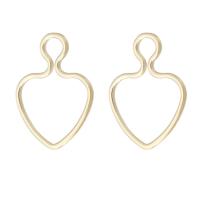 Guld-fyldt Pendel, Heart, 14.000 guldfyldte, hule, 11x15x1mm, Hole:Ca. 2mm, Solgt af PC