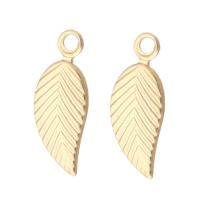 Gold Filled Pendant Leaf 14K gold-filled Approx 1mm Sold By PC