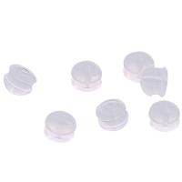 Silicone Ear Nut Component, forskellig størrelse for valg, flere farver til valg, Solgt af PC