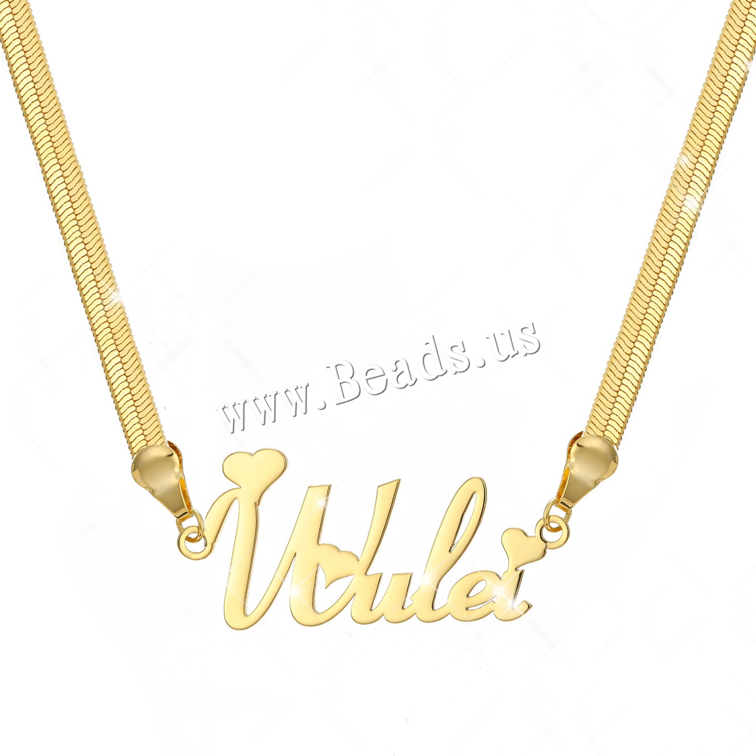 Collier personnalisé, Acier inoxydable 304, avec 1.97inch chaînes de rallonge, bijoux de mode & unisexe, plus de couleurs à choisir, Longueur Environ 17.72 pouce, Vendu par PC