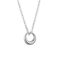 Sterling Silver Κολιέ, 925 Sterling Silver, επιχρυσωμένο, για τη γυναίκα, περισσότερα χρώματα για την επιλογή, 8mm, Μήκος Περίπου 17.7 inch, Sold Με PC