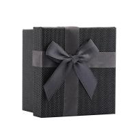 Κοσμήματα Gift Box, Χαρτί, Πλατεία, Ανθεκτικό & Dustproof, περισσότερα χρώματα για την επιλογή, 90x85x55mm, Sold Με PC