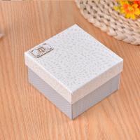 Κοσμήματα Gift Box, Χαρτί, Πλατεία, Ανθεκτικό & Dustproof, περισσότερα χρώματα για την επιλογή, 90x85x55mm, Sold Με PC