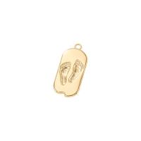 Brass Jewelry Pendants gold color plated Sold By PC