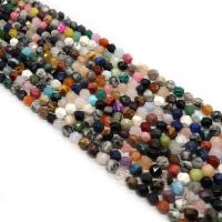 Gemstone Ékszer Gyöngyök, Drágakő, Kerek, DIY & különböző méretű a választás & sokoldalú, kevert színek, Naponta eladott Kb 14.96 inch Strand