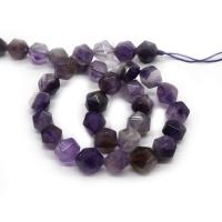 Natürliche Amethyst Perlen, rund, DIY & verschiedene Größen vorhanden & facettierte, violett, verkauft per ca. 14.96 ZollInch Strang