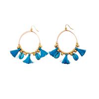 Fashion Fringe Earrings Zinc Alloy fashion jewelry & for woman nickel lead & cadmium free Sold By Pair