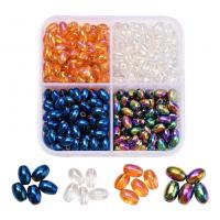 Fashion Glass Beads DIY multi-colored Sold By Box