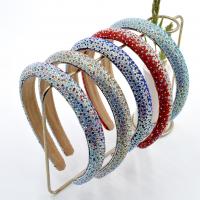 Hair Bands Velveteen with Sponge fashion jewelry & for woman & with rhinestone Sold By PC