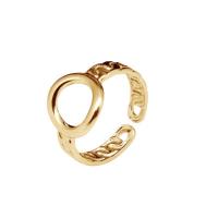 Titantium acciaio Anelli Cuff, placcato, Regolabile & unisex & cavo, nessuno, 12mm, Venduto da PC