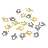 Acciaio inossidabile Animal Ciondoli, 304 acciaio inox, Placcatura galvanica, DIY, nessuno, 1x10x12.50mm, 100PC/borsa, Venduto da borsa