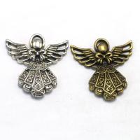 Zinc Alloy Pendants Angel plated vintage & Unisex nickel lead & cadmium free Sold By PC