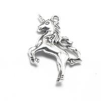 Zink Alloy Animal Hängen, Unicorn, plated, Vintage & Unisex & olika storlek för val, fler färger för val, nickel, bly och kadmium gratis, Säljs av PC