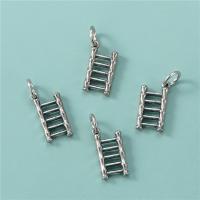 Pendentif en argent Sterling 925, DIY & creux, 7.50x14.50mm, Trou:Environ 4mm, 5PC/lot, Vendu par lot