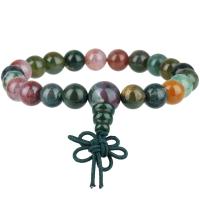 Gemstone karkötő, Drágakő, kézi, különböző anyagok a választás & egynemű, 8mm, Kb 21PC-k/Strand, Naponta eladott Kb 7.09 inch Strand