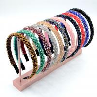 Hair Bands Cloth with Crystal fashion jewelry & for woman Sold By PC