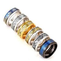 Titanium Steel Finger Ring plated Unisex Sold By PC