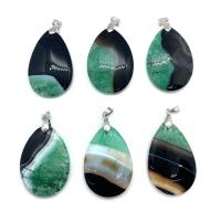 Agate Jewelry Pendants Teardrop Unisex Sold By PC