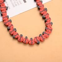 Polimero-Clay-Beads, argilla polimero, DIY, 10x4mm, Venduto per Appross. 15.75 pollice filo