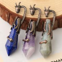 Gemstone Pendants Jewelry Brass with Gemstone & Unisex nickel lead & cadmium free Sold By PC