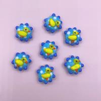 Refined Lampwork Beads Duck brushwork DIY 20mm Approx 2mm Sold By PC