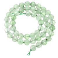 Prehnite Χάντρα, Γύρος, DIY & πολύπλευρη, πράσινο φως, 8x8x8mm, Sold Per Περίπου 16 inch Strand