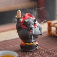 Backflow Incense Burner Porcelain handmade for home and office & durable Sold By PC