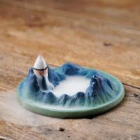 Backflow Incense Burner Porcelain handmade for home and office & durable Sold By PC