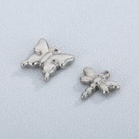 Stainless Steel Animal Pendants 304 Stainless Steel DIY original color Sold By PC