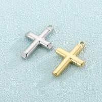 Stainless Steel Cross Pendants 304 Stainless Steel polished DIY Sold By PC