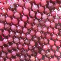 Perles rhodonites, rhodonite, poli, DIY & facettes, rose, 5x6mm, Vendu par Environ 38 cm brin