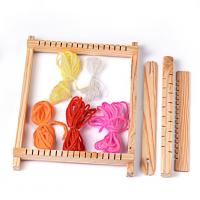 legno Giocattolo a maglia fai da te per bambini, with caddice, DIY & per i bambini, colori misti, 230x70x30mm, Venduto da set