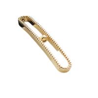 Messing Spacer Kralen, hoge kwaliteit gold plated, Verkocht door PC