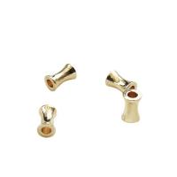 Messing Spacer Kralen, hoge kwaliteit gold plated, verschillende grootte voor keus, 5x8mm, Verkocht door Bag