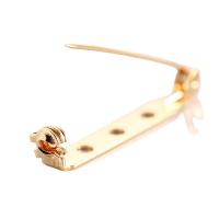 Messing Broche Bevindingen, hoge kwaliteit gold plated, verschillende grootte voor keus, Verkocht door PC