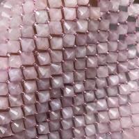 Morganit Perle, poliert, DIY & facettierte, Rosa, 8x8mm, verkauft per ca. 38 cm Strang