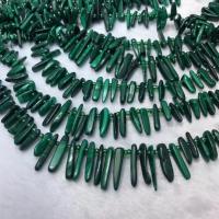 Malachiet kralen, Onregelmatige, gepolijst, DIY, groen, 10-20mm, Per verkocht Ca 38 cm Strand