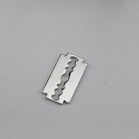 Sinc Alloy Pendants, Razor Blade, dath airgid plated, DIY, airgid, nicil, luaidhe & caidmiam saor in aisce, 40x21.60mm, 10ríomhairí pearsanta/Mála, Díolta De réir Mála