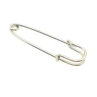 Zjištění brož z nerezové oceli, 304 Stainless Steel, Kilt pin, DIY, Původní barva, 16x51.50mm, Prodáno By PC