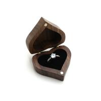 Single Ring Box, Heart, flere farver til valg, nikkel, bly & cadmium fri, 60x55x35mm, Solgt af PC