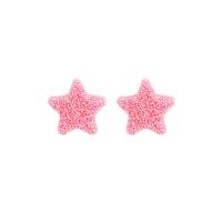 Lo zinco in lega Stud Earring, resina, Stella, Carino & per la donna, nessuno, 33x33mm, Venduto da coppia