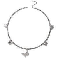 Sinc Alloy slabhra waist, Féileacán, jewelry faisin & do bhean, dath bunaidh, Fad 78 cm, Díolta De réir PC