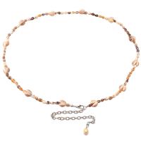 Schelp taille keten, met Zinc Alloy, mode sieraden & voor vrouw, Lengte Ca 35.4 inch, Verkocht door PC