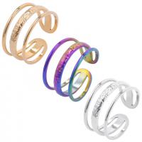 Anello in acciaio inox, 304 acciaio inox, Regolabile & unisex, nessuno, Misura:8, Venduto da PC