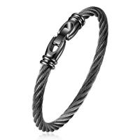 Cruach Tíotáiniam Bangle, plátáilte, unisex, dathanna níos mó le haghaidh rogha, 60mm, Díolta De réir PC