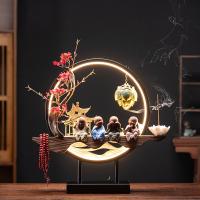 Porcelain Hanging Incense Burner handmade for home and office & durable & with LED light & multifunctional Sold By PC