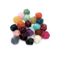 Akril nakit Beads, injekcijsko prešanje, možete DIY, više boja za izbor, 20x22mm, 500G/Torba, Prodano By Torba